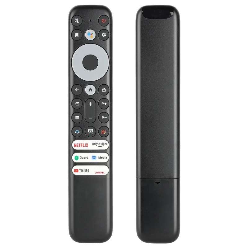 RC902V FMR4 Para TCL - Control Remoto de Voz de Repuesto con Botones de NETFLIX, PrimeVideo y YouTube, Compatible con TCL Mini-LED TV