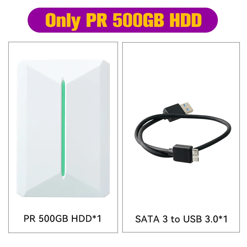 Only PR 500G HDD
