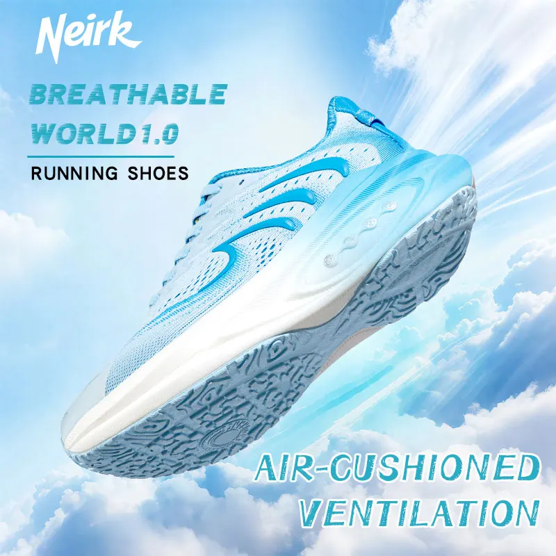 

Мужские кроссовки Neirk дышащие, нескользящие, легкие, подходят для фитнеса, поездок на работу, отдыха и женской спортивной обуви