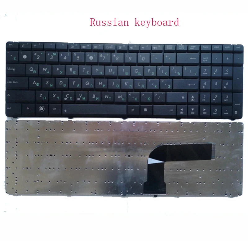 Русская клавиатура для ноутбука ASUS, русская клавиатура для Asus K52 K52F K52DE K52D K52JB K52JC K52JE K52J K52JR K52N A72 A72D A72F