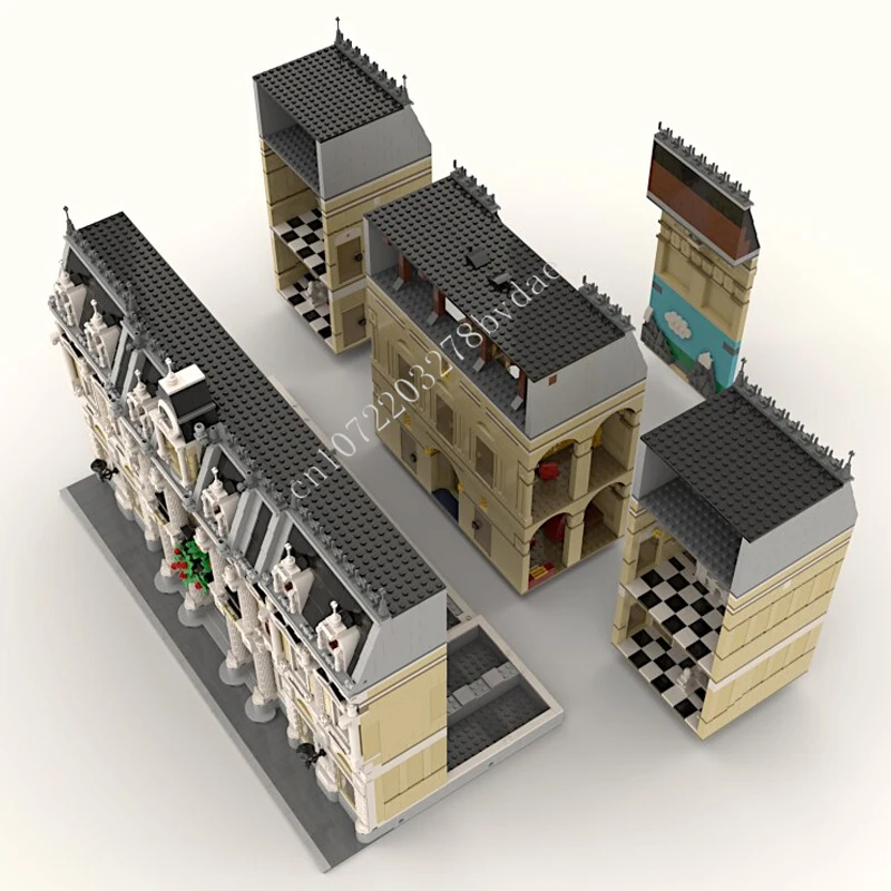 6633PCS Modular The Royal Opera MOC Creative street view Model Building Blocks Architecture DIY Education Assembly Model Toys