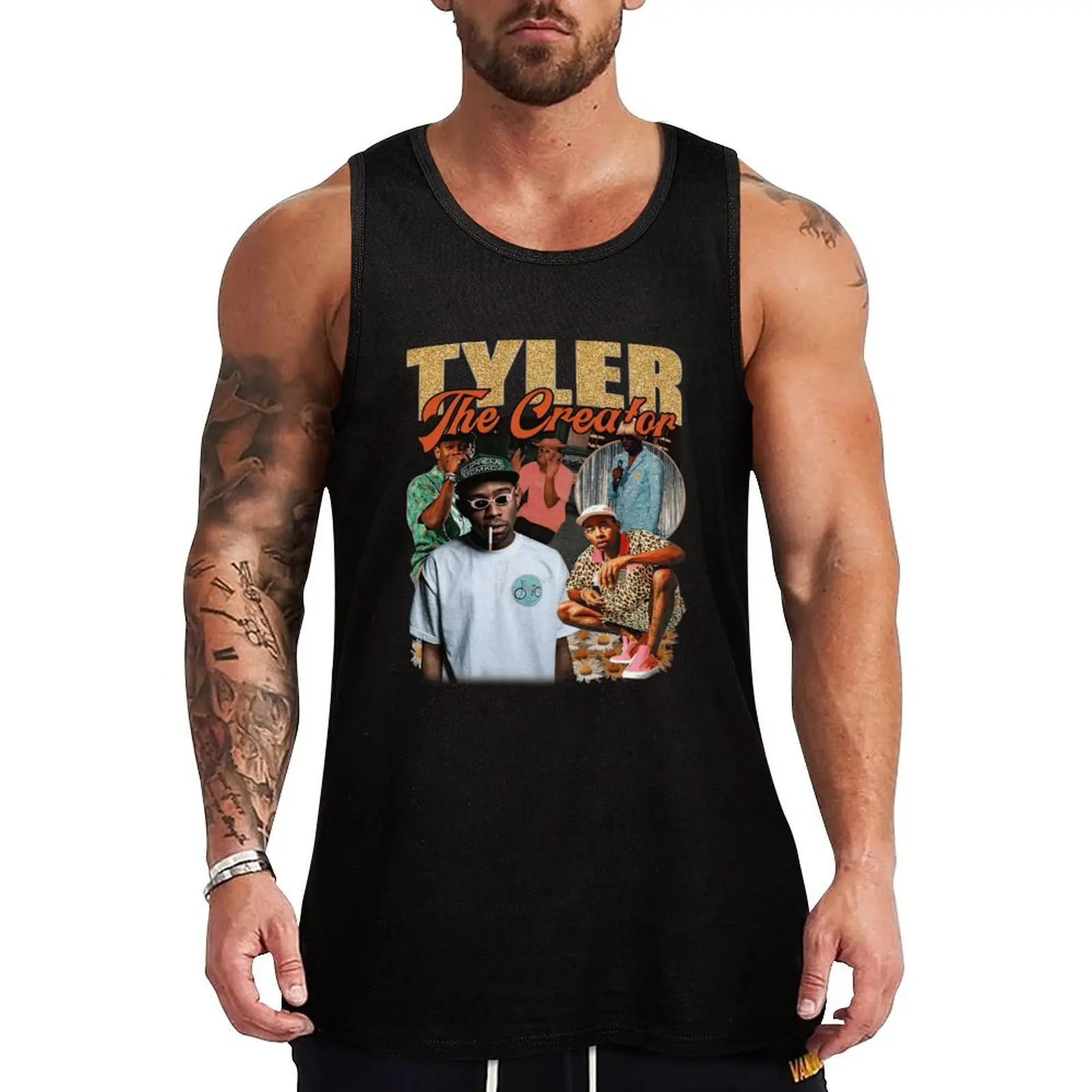 

Hip Hop Fanart Vintage Tank Top Muscle fit sleeveless shirts