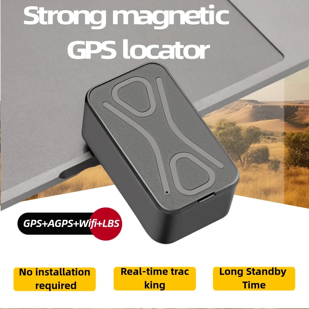 4G waterproof strong magnetic GPS tracking locator Beidou WIFI base station car parcel container GPS anti-loss device