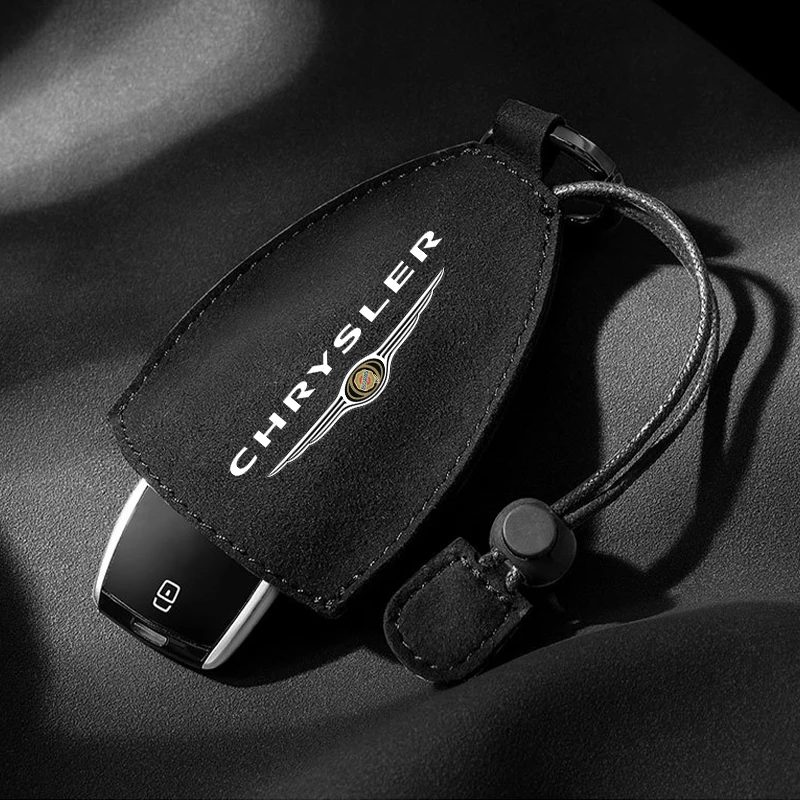 Автомобильный кожаный чехол для ключей, Выдвижной Карманный держатель для ключей для Chrysler 300C 300M PT Cruiser Grand Pacifica, автомобильные аксессуары