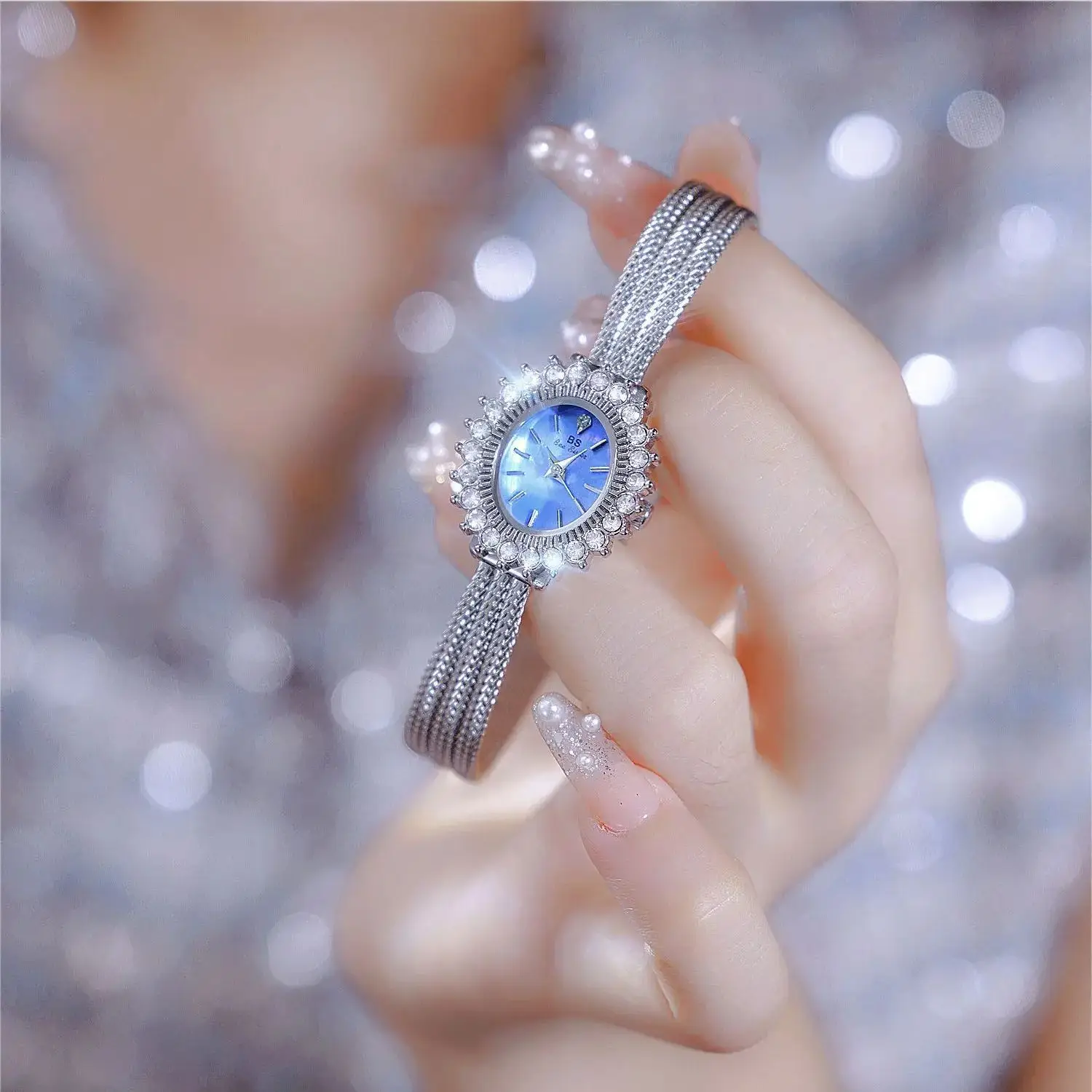 2025 Новые женские часы в стиле ретро, высококачественные элегантные часы с ракушкой и циферблатом, роскошные водонепроницаемые наручные часы, золотые, серебряные ручные часы