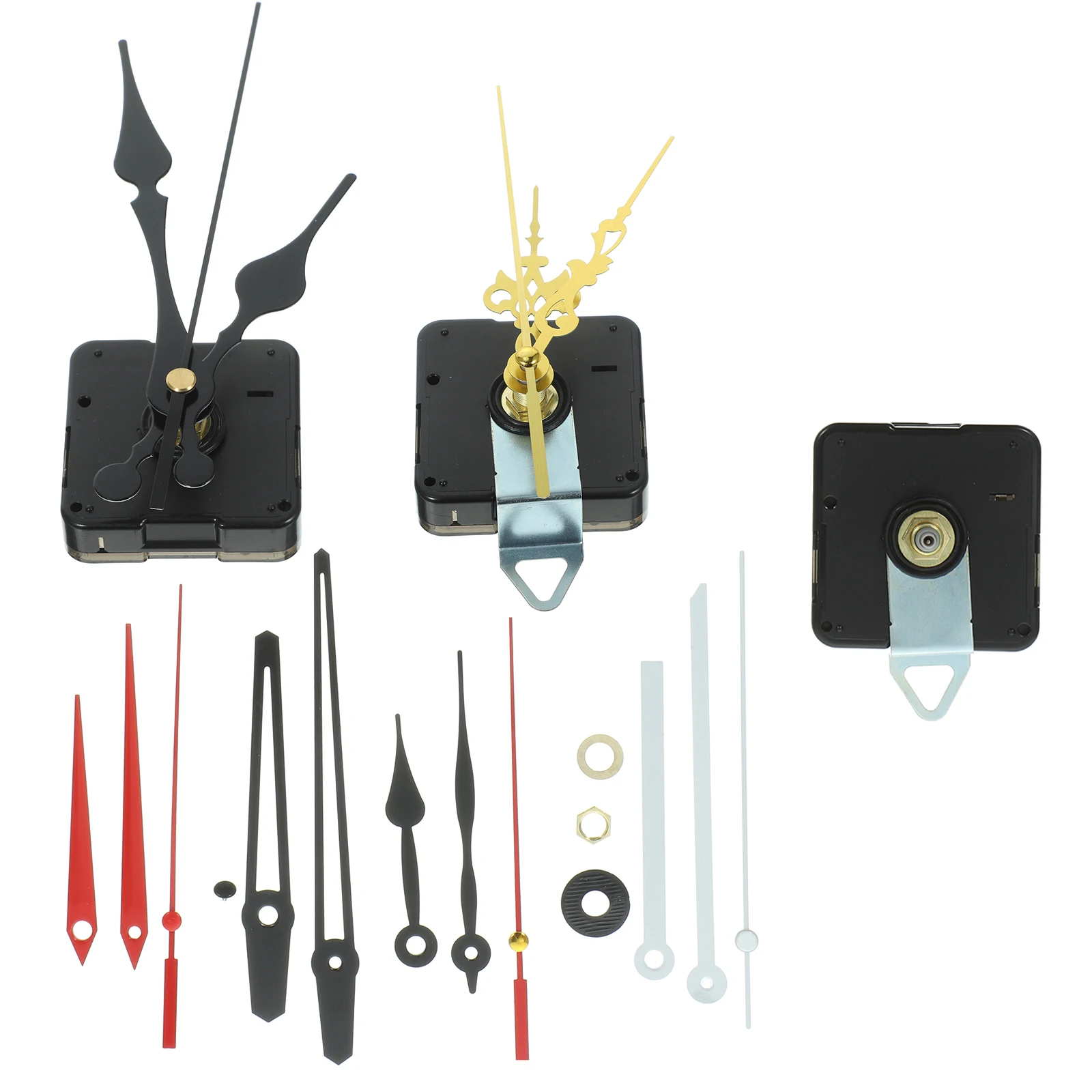 

20#6Axis Quartz Movement Long Shaft Clock Motor Kit 16mm 3 Operated Mechanism Replacement Craft Accessories