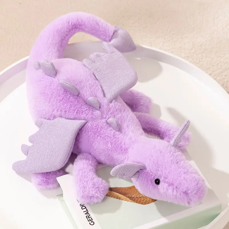 

New Blue Dragon Loong Toy 50cm Sky Medium Size Soothing The Doll Cartoon Cute Doll Pillow Blue Flying Dragon Birthday Gifts