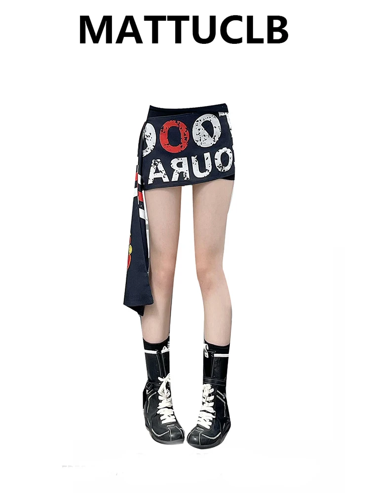 

Летняя женская мини-юбка Gyaru 2000-х годов Gyaru Coquette Korean Fashion Shoujo Y2k Cyber Punk Japanese Culottes Micro Skirt Hot Sexy