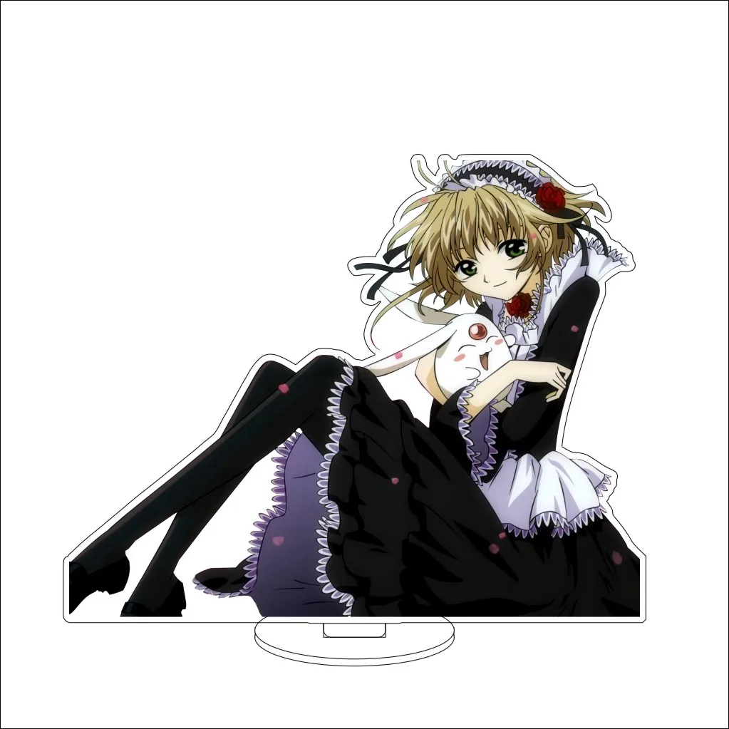 16 سنتيمتر أنيمي كاردكابتور ساكورا تأثيري الاكريليك حامل الحلي سيربيروس/لي ميلينغ/كينوموتو تويا الشكل حامل هدايا الهالوين