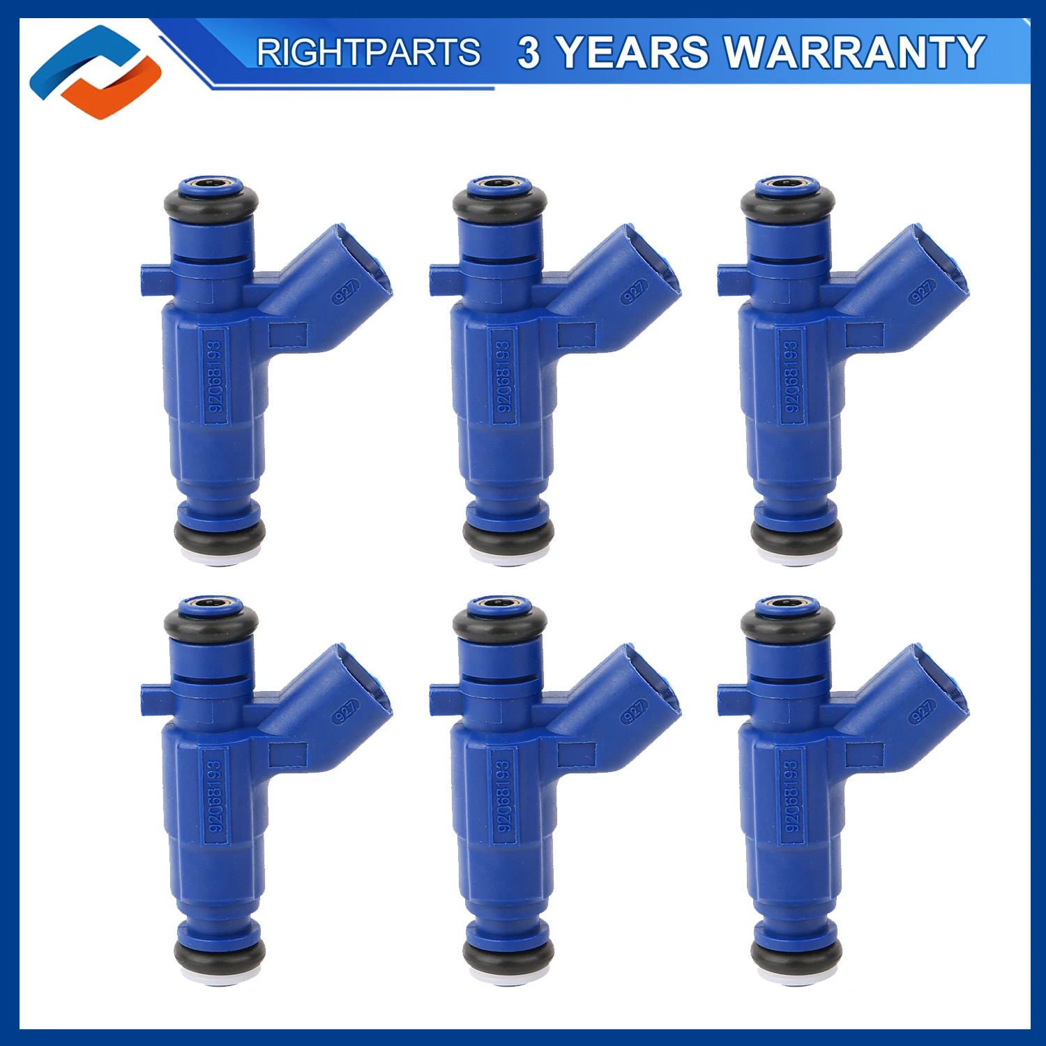 

6PCS 92068193 0280156300 Fuel Injectors For Chevrolet Malibu Equinox Suzuki Grand Vitara XL-7 3.6L 2008-2012