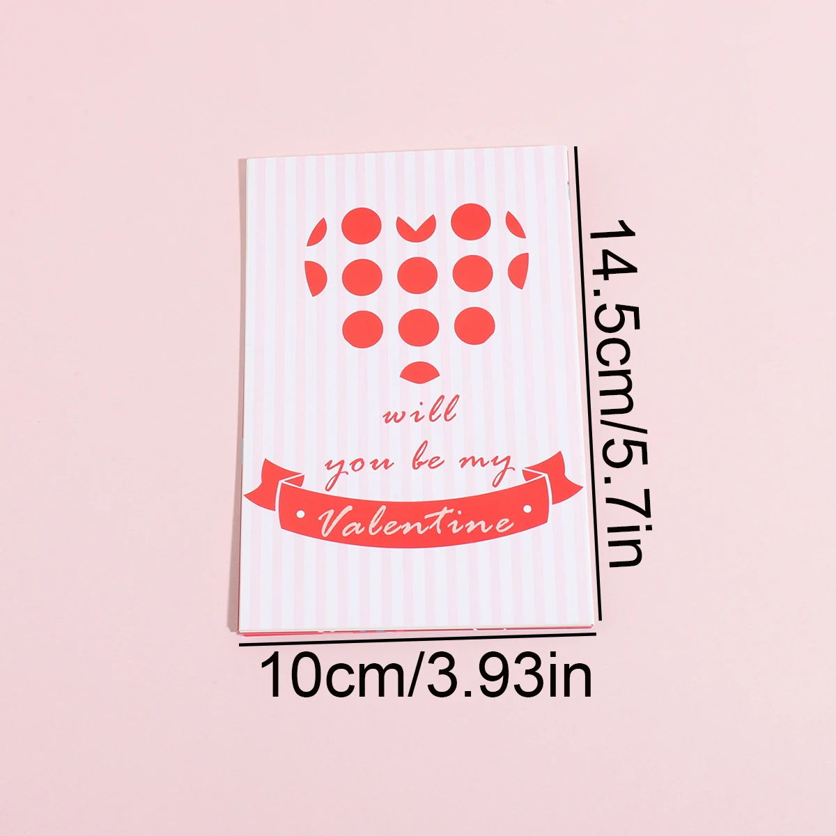 8 Pack Valentine's Day Love Cards with Envelopes Romantic Couples Cards Blessing Expression Message Various patterns