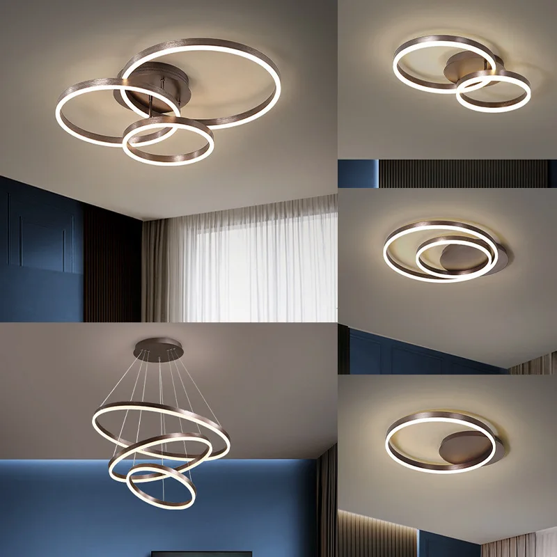 nordic-creative-led-circle-chandeliers-bedroom-living-dining-room-lighting-chandelier-home-indoor-lamps-golden-brown-glossy-lamp