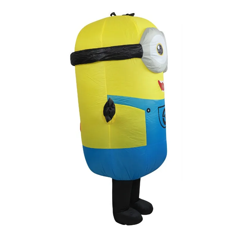 Anime Despicable Me 귀여운 미니언즈 풍선 의류 미니언즈 롤 플레잉 풍선 슈트 미니언즈 원피스 슈트 할로윈 드레스