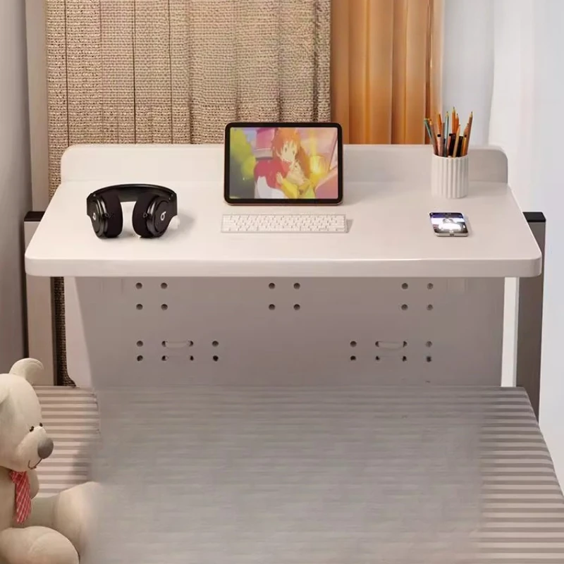 Student Dormitory Bed Small Computer  Bedside Computer Desk  Side Desk Top Table Simple Folding Table Mesa Plegable Folding