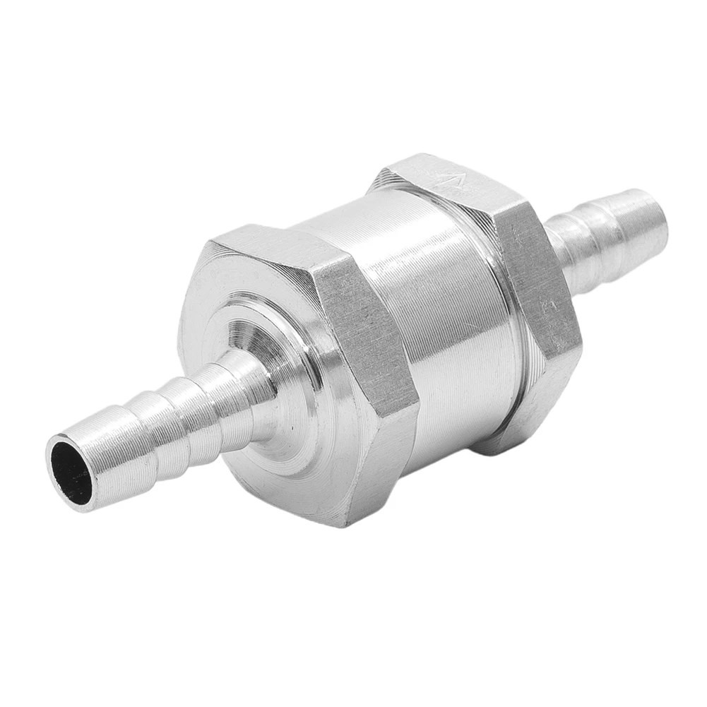 6/8/10/12mm valvola di ritegno unidirezionale in alluminio carburante vapore acqueo/vuoto d'aria per automobili elicotteri navi accessori moto