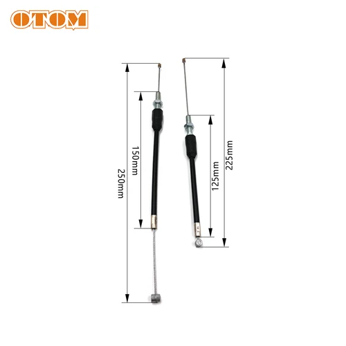 Imagen 2 del producto Válvula de Control de Motocross, pieza de reparación, interruptor, cubierta de escape, sello de Cable, buje, Kit de manga de resorte para YAMAHA DT230 LONCIN MT250