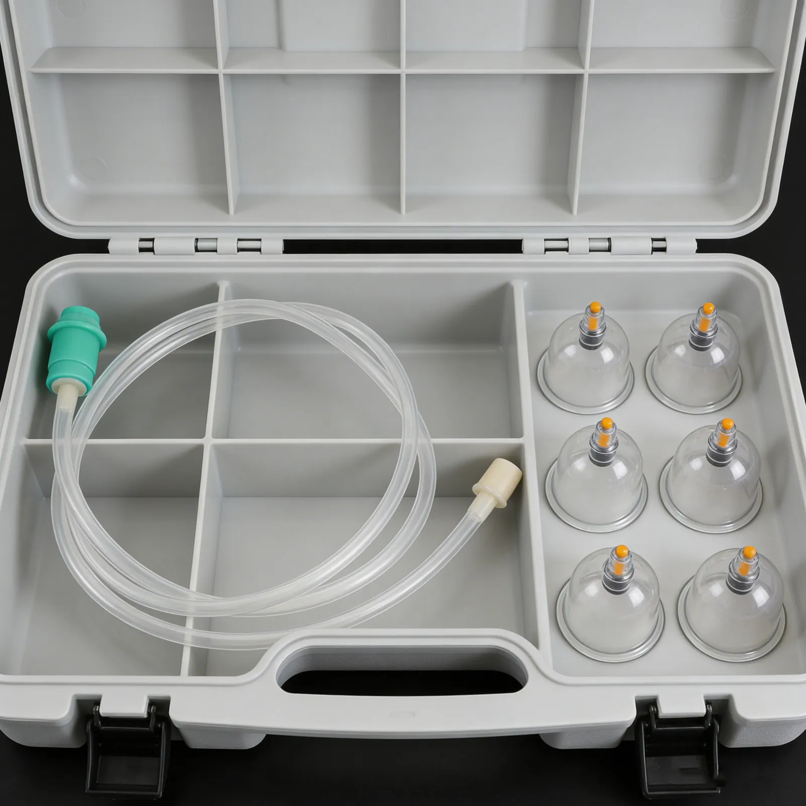 

Удлиненный силиконовый вакуумный шланг 2 м для баночного массажа, сменный аксессуар для терапевтического оборудования