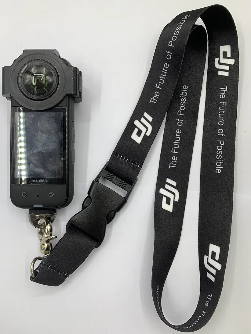 Adjustable Lanyard Sling Belt Neck Strap for Insta360 X5/X4 AIR/X4/X3/DJI Osmo Pocket 4-1/action 6 5 Pro/4 3/OM4 OSMO Mobile 3 2