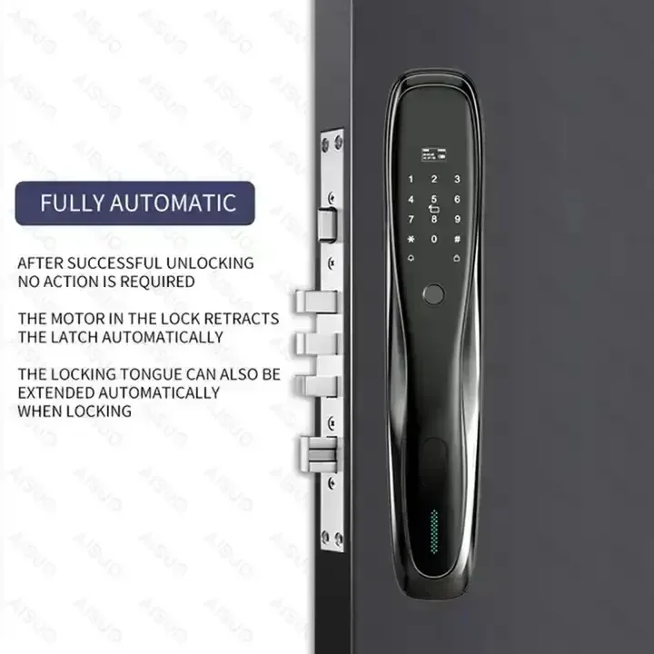 Tuya Smart Digital Door Lock WiFi Biometrical Fingerprint Unlock Work with App Smart Life Smart Home Product