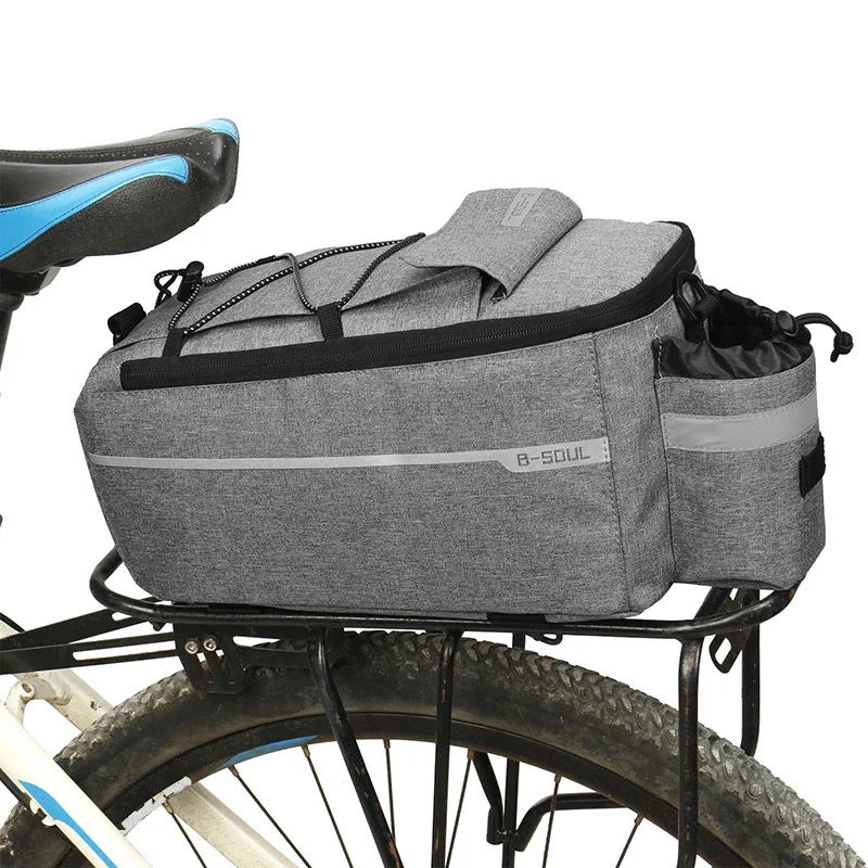 Bicycle Cycling Thermal insulation Back Saddle Tail Bags Rear Seat Trunk Bag Waterproof MTB Travel Road Mountain Bike Rack Pack