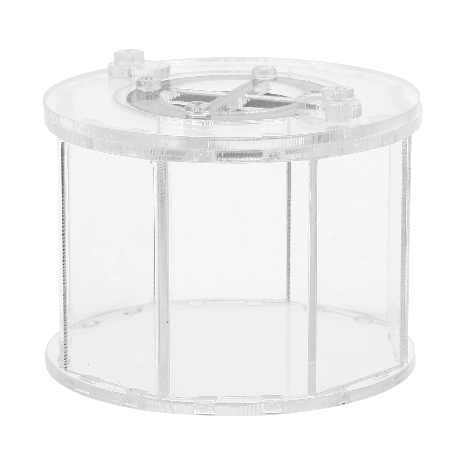 

Clear Reptile Habitat Transparent Acrylic Box Lizard Display Container Ventilated Pet Holder For Spiders Geckos Snakes