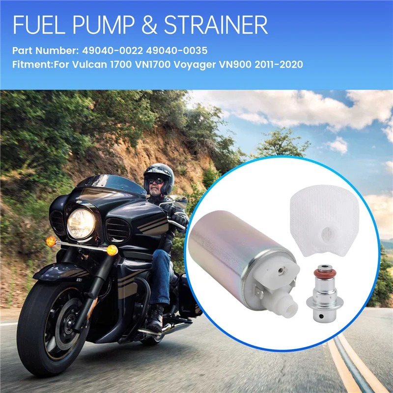 

Топливный насос и фильтр A30P для Kawasaki Vulcan 1700 VN1700 VN900 Voyager 49040-0022 49040-0035