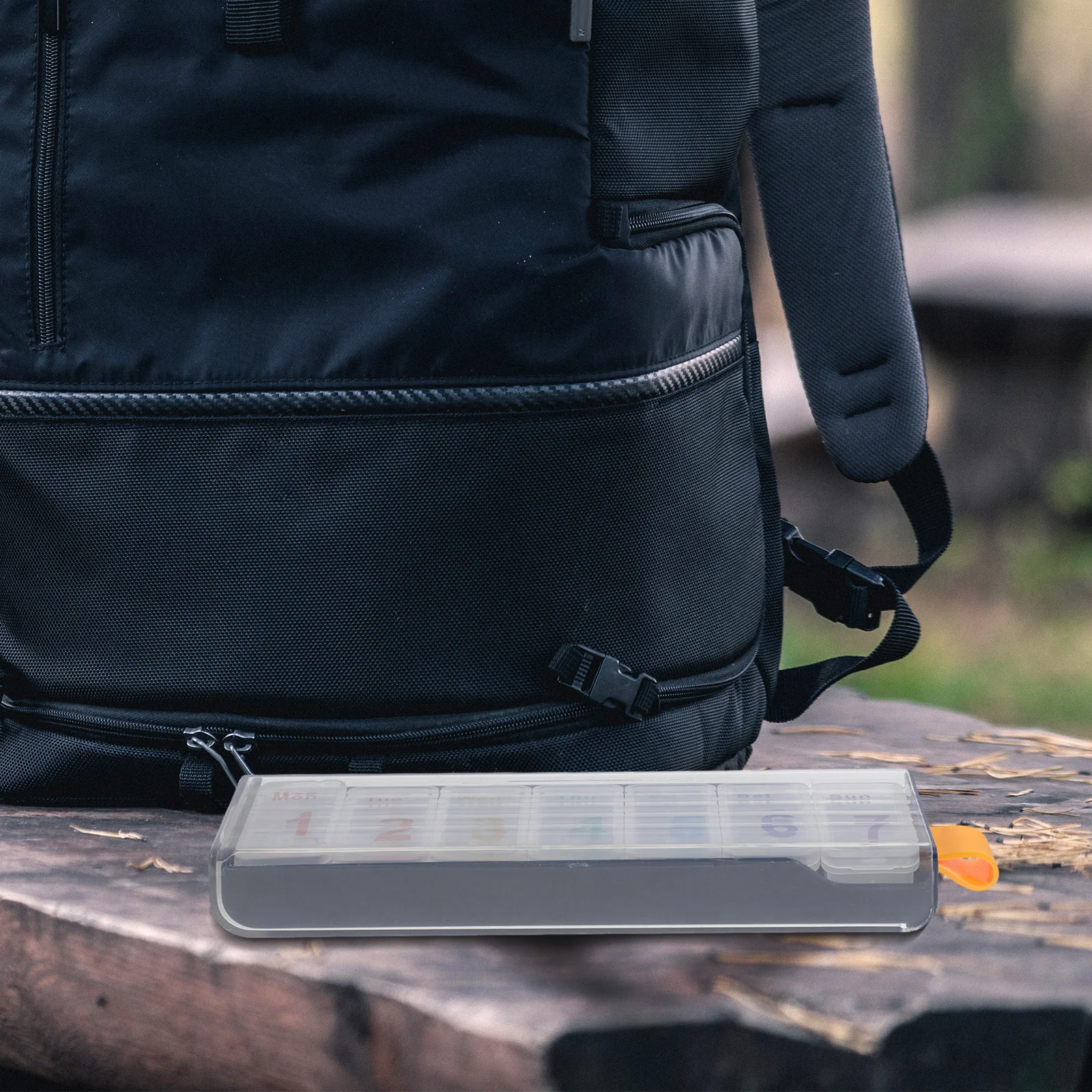 

1 комплект, портативный дозатор лекарств, 7 отделений, еженедельный органайзер для таблеток, дорожная коробка для таблеток, компактный контейнер для лекарств