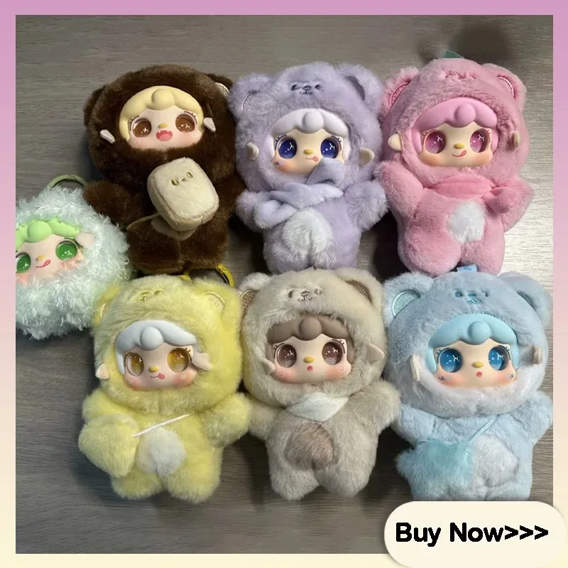 Кислород 4-го поколения V4 Bite Bear Series, плюшевая слепая коробка, изысканная настольная модель, ювелирные изделия, кукла, коробка-сюрприз, подарки