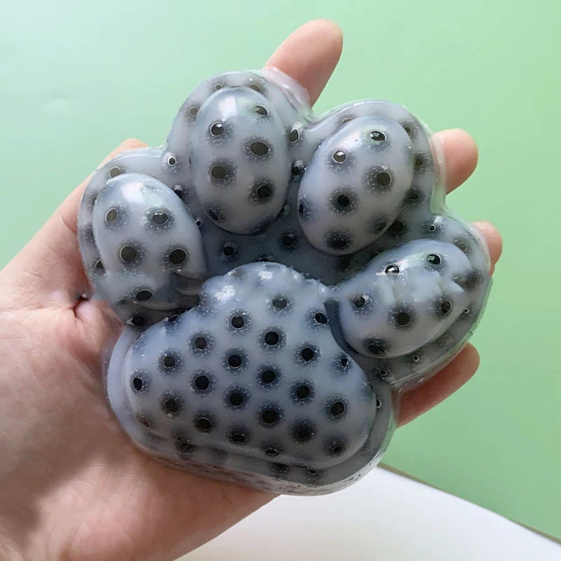 Neue Katze Pfote Squeeze Pickel Dekompression Spielzeug Prise Katze Pfote Zwangs Anti-druck Entlüften Spielzeug Gruselige Stress Relief Zappeln spielzeug