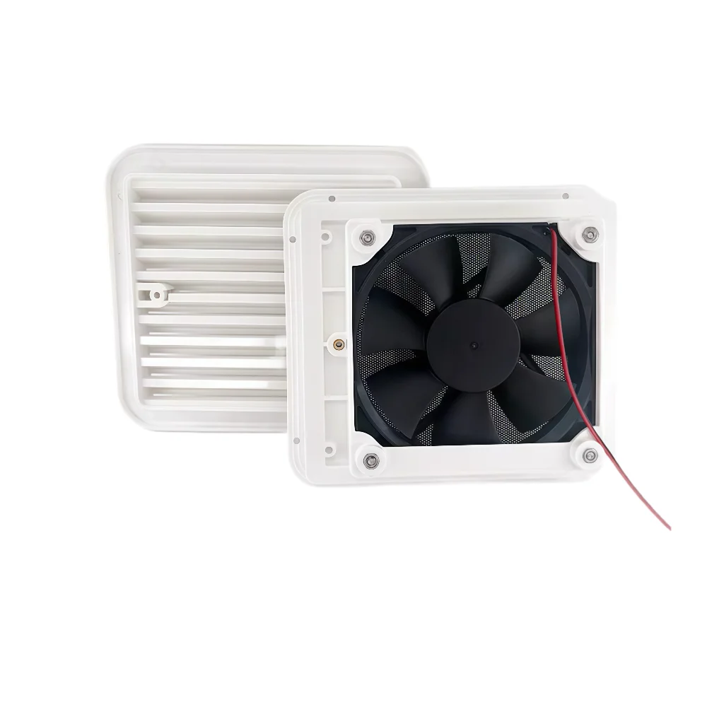 12V High Power Ventilation Fan RV Ventilation Fan Using Cigarette Lighter Plug 1 Year Warranty For Caravan