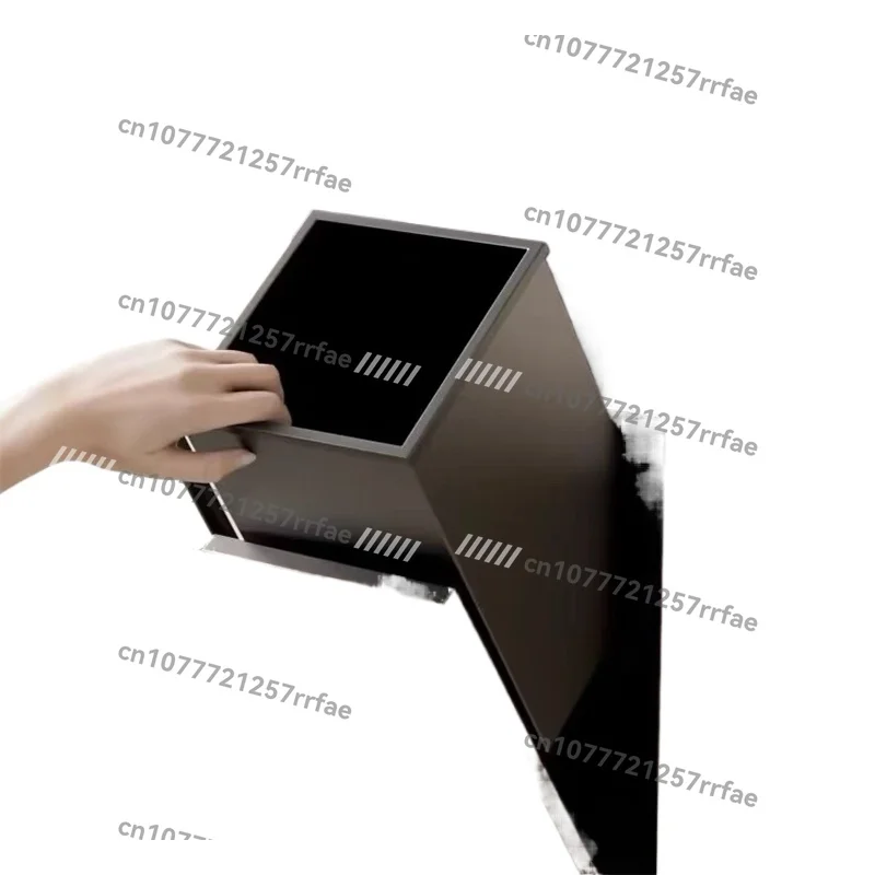 

Multifunctional bathroom embedded wall storage stainless steel garbage tissue box niche