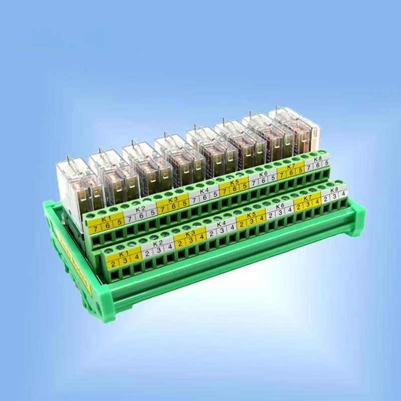 

Original 8-way relay module two open and two close PLC amplification board PNP/NPN universal module G2R-2