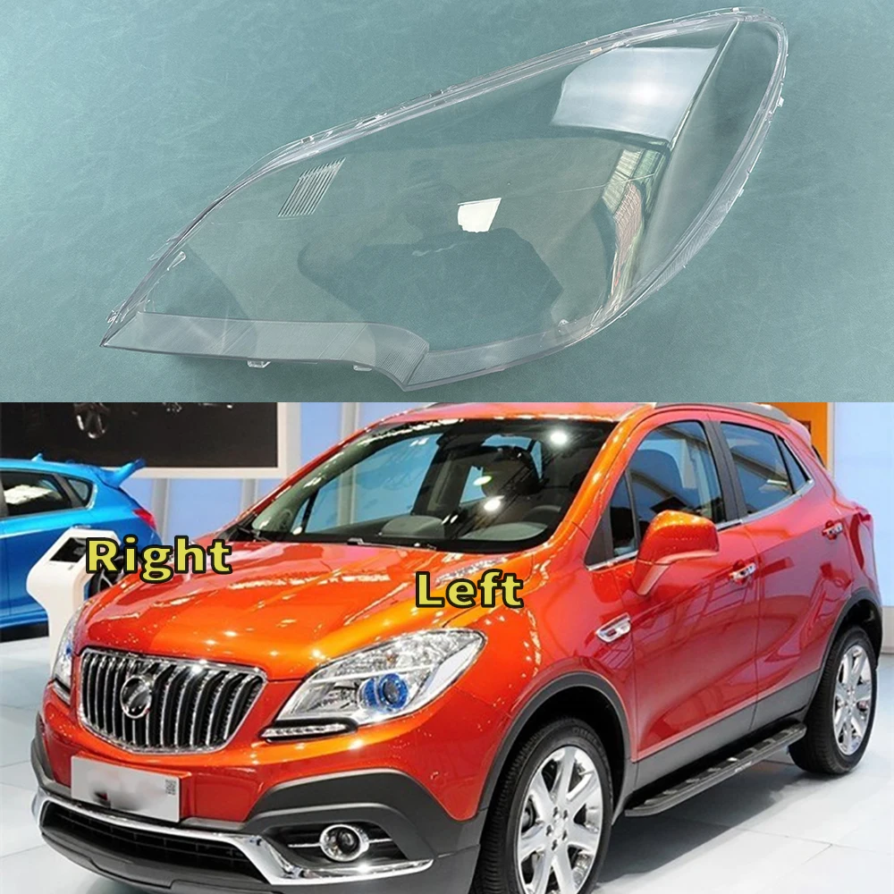 

For Buick Encore 2013 2014 2015 Front Headlight Cover Transparent Mask Headlamp Lamp Shell Replace Original Lampshade Plexiglass