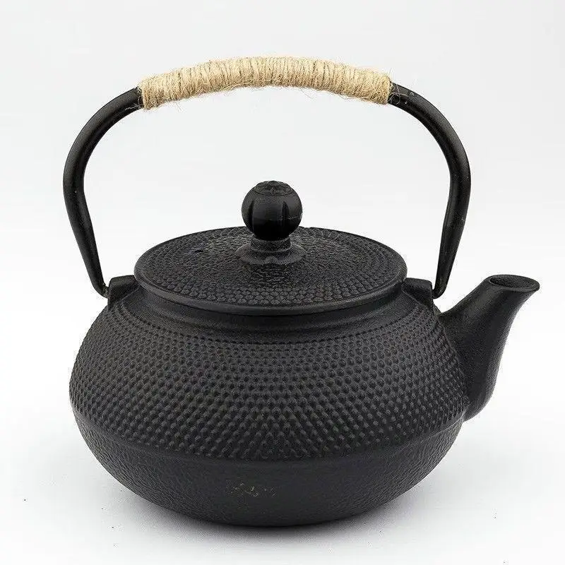 

Furnace brewing tea small grain iron pot brewing teapot uncoated engraved tea set teapot