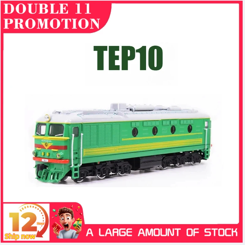 New Soviet Union Diesel locomotive TEP10 Plastic Model 1/87 Original Die-cast Collectable Central Asia Model Train JLKN005