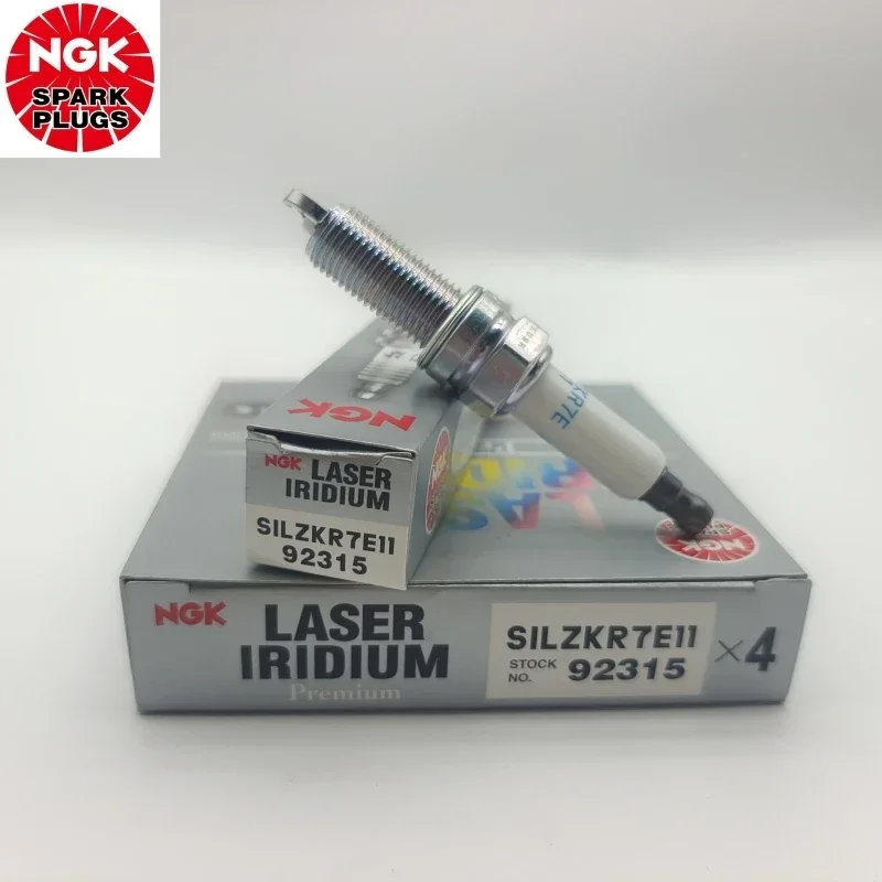 

4/6PCS Original NGK SILZKR7E11 92315 OE:18849-11070 Iridium Platinum Spark Plug For Kia KX7 Sorento L Hyundai Sonata 2.4L G4KJ