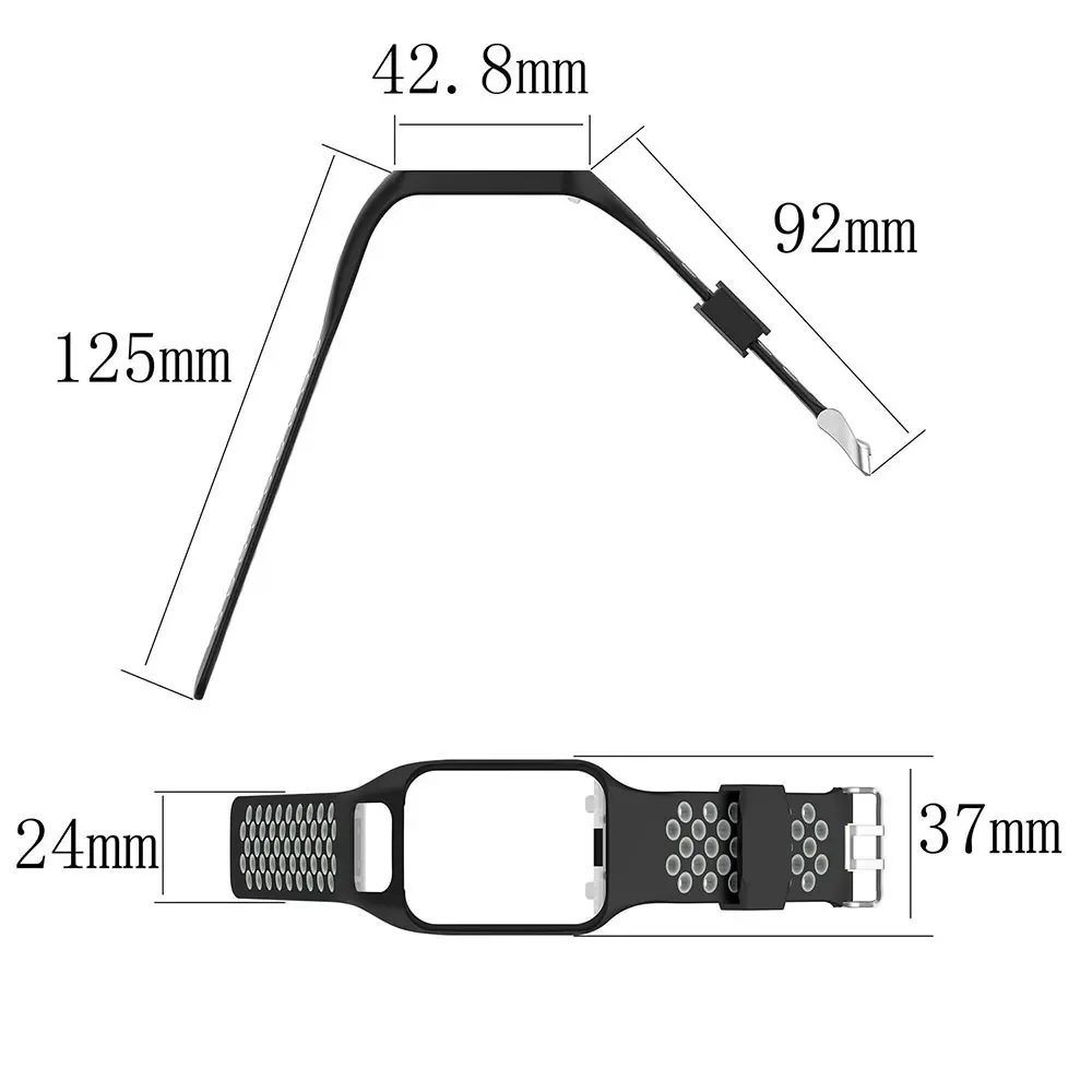 Silicone Watch Strap For TomTom Runner 2 3 Spark 3 Cardio Music Adventurer Smartwatch Replacement Wristband Bracelet Soft Band