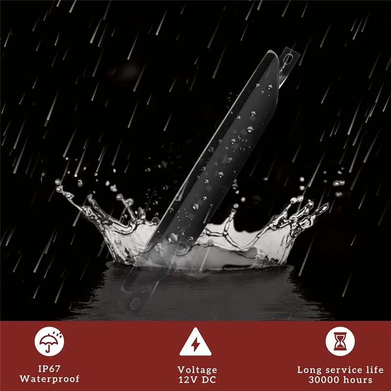 

Third 3Rd LED Tail Brake Light For Jeep Grand Cherokee Dodge Durango 2011-2017 Centre Center High-Mount Stop Lamp 5303754AF