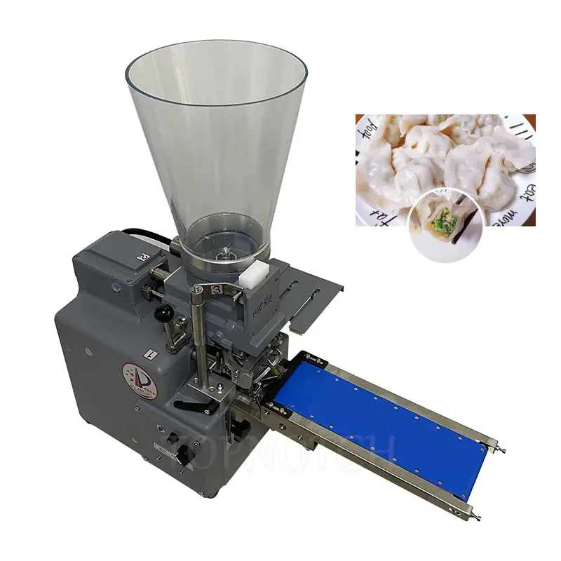 Máquina de fabricación de Gyoza japonesa, máquina automática para hacer raviolis y dumplings