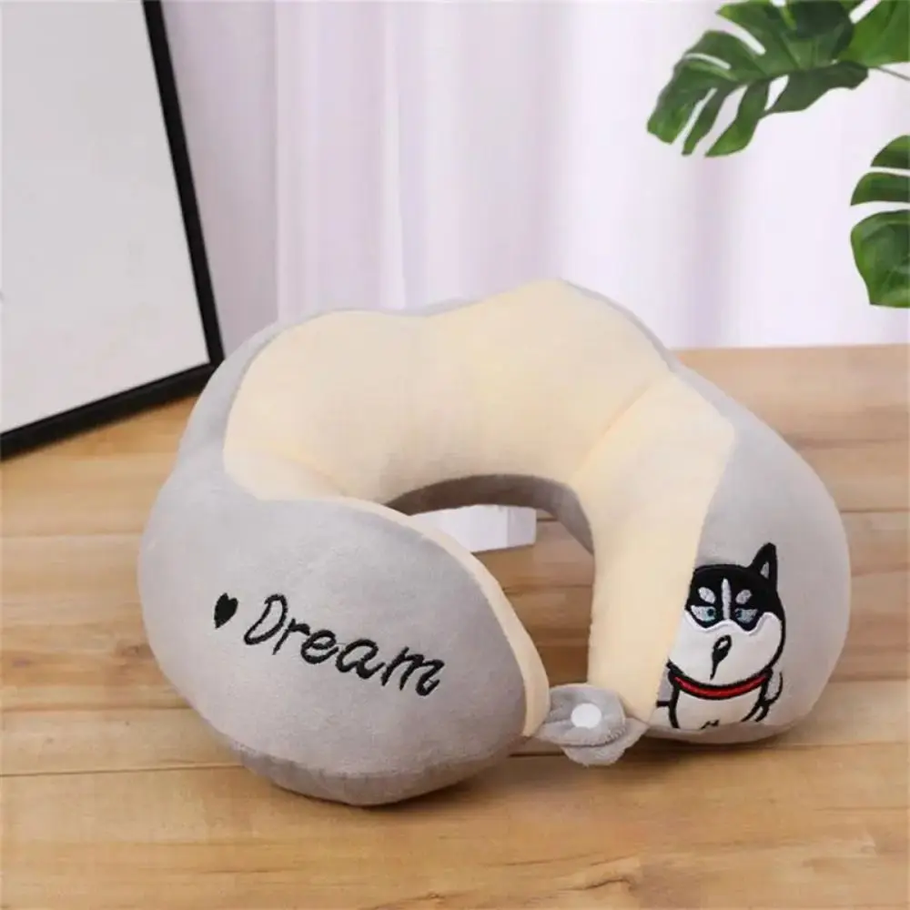 Detachable U-Shaped Pillow New Washable Household Neck Pillow Neck Protection Neck Car Sleeping Pillow Headrest Pillow