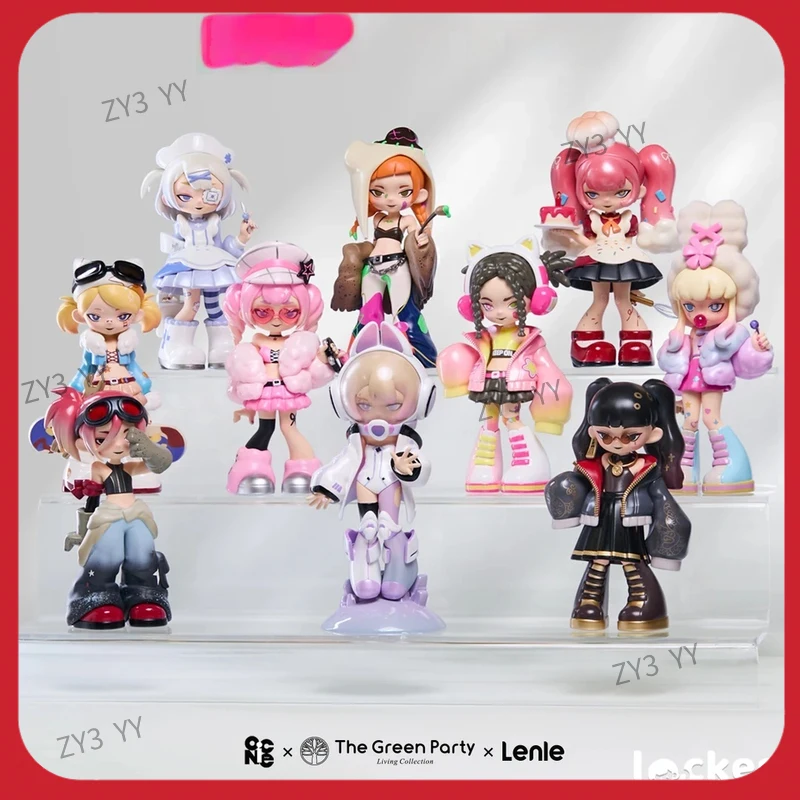 

Натуральная зонтическая коробка третьего поколения для девочек, 2021, мультииндивидуальная серия, глухая коробка, украшение для рабочего стола, подарок на теплое сердце