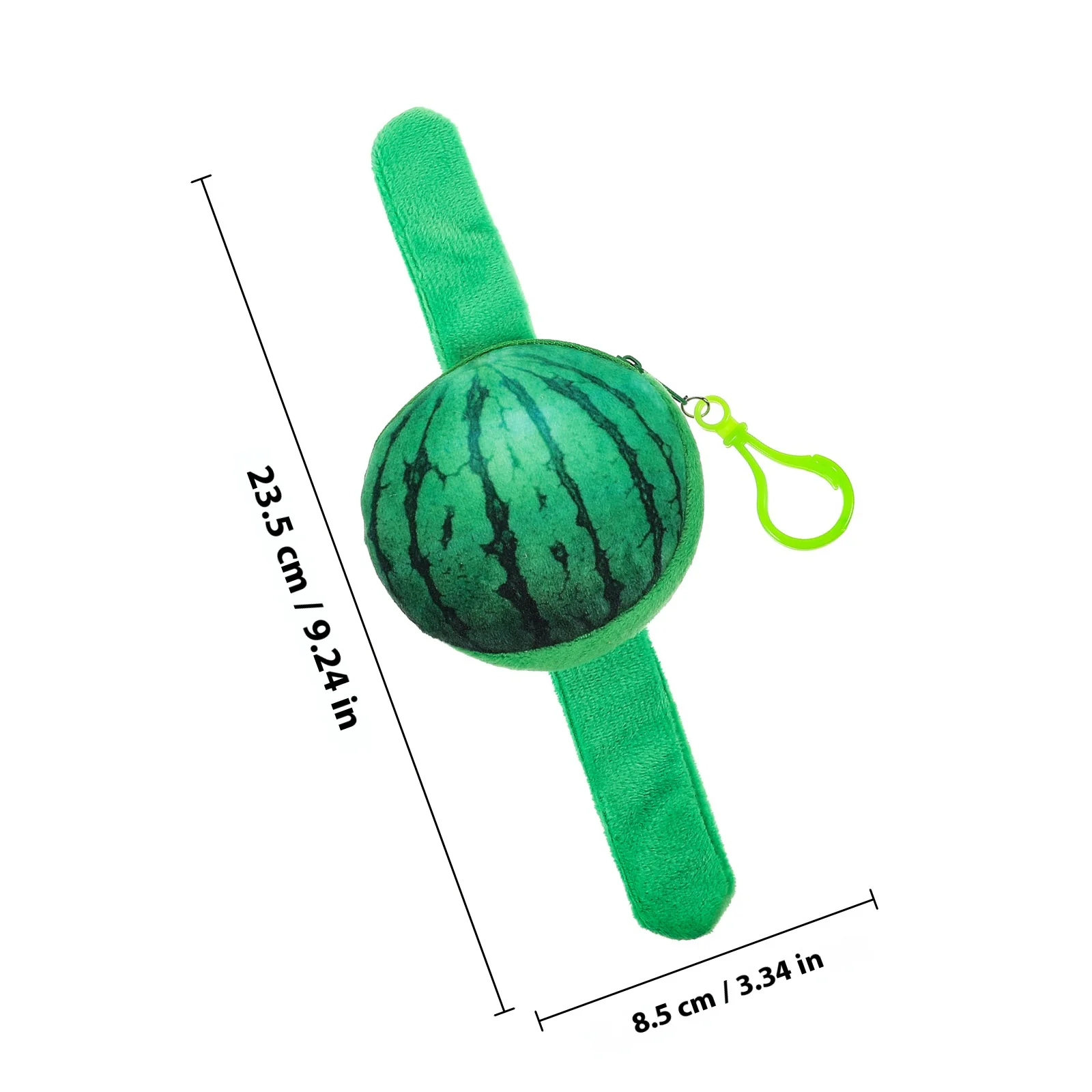 Bracelet à claque de sac à main de Simulation, Bracelet à pastèque pour enfants, cadeaux de fête, bandes décoratives de Festival