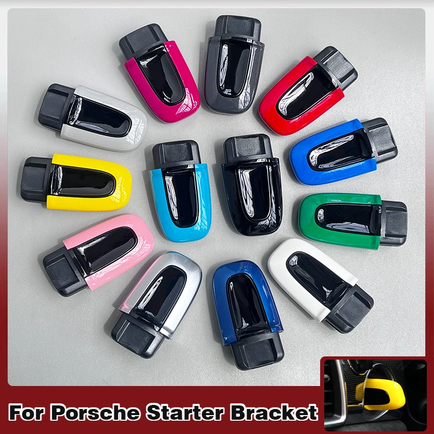 For Porsche Cayenne Paramera 718 Cayman Car Smart Key ABS Remote Keyless Entry Replacement Ignition Switch One Key Start Button