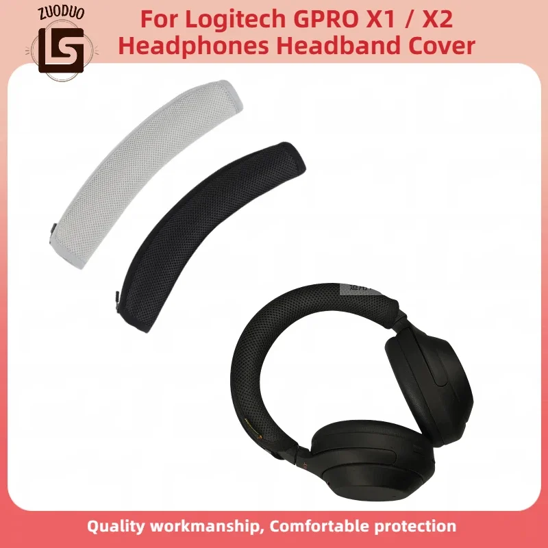 

For Logitech GPRO X 1st/2nd Gen Headphone Ultra Strong Over Ear Headband Protective Sleeve As A Reliable Replacement Cover。