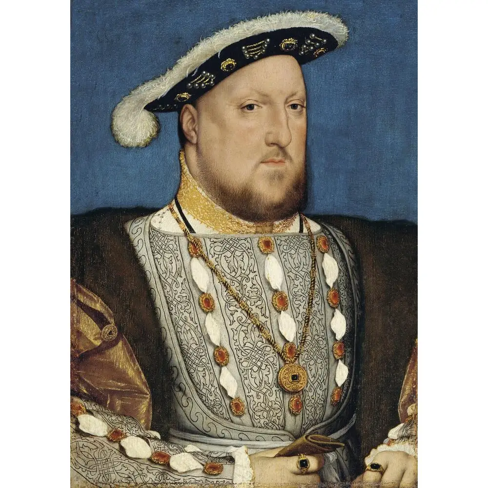 

Portrait of Henry VIII Hans Holbein Famous Painting Handmade Oil Canvas Art Reproduction High Quality Office Wall Decor