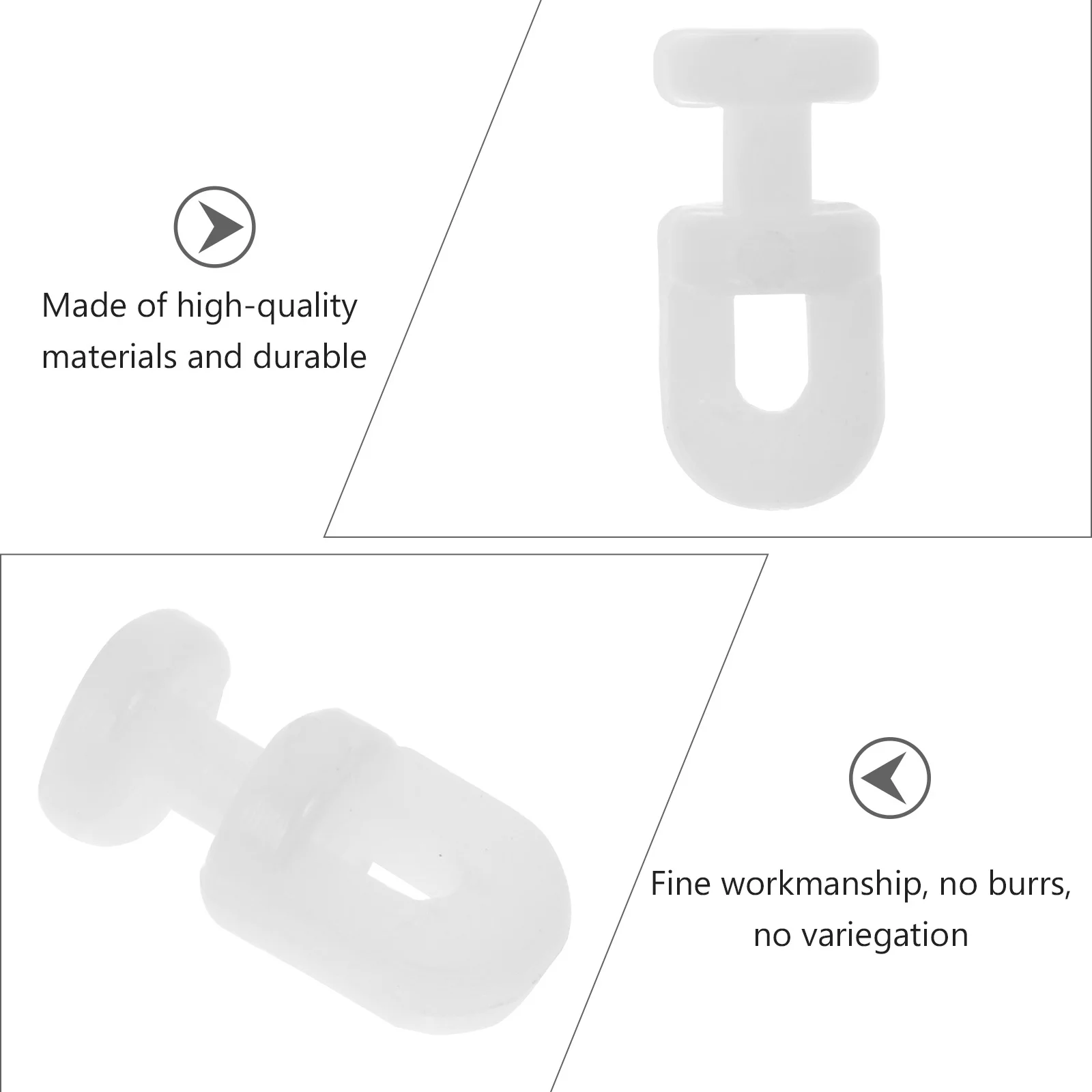 

200Pcs Plastic Curtain Track Rollers Silent Pulley for Windows Closets Bedrooms Office Restaurants Sliding Doors