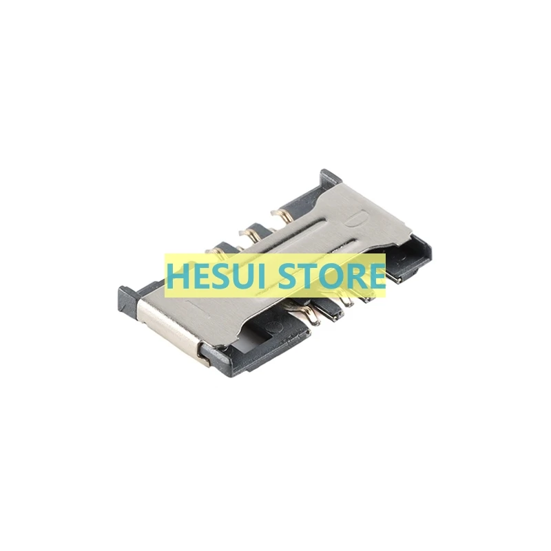 1/10 PCS SIM-6P-1.6H- Short body - Assembled SMD MINI mobile phone communication card stand high temperature Original