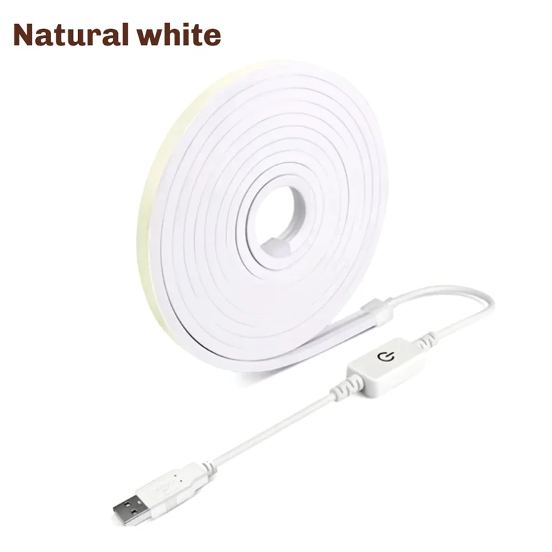 AK25-2M USB 5V Smart Neon Streifen Lichter Touch Sensor Dimmbare LED Lampe Wasserdichte Flexible Licht Für Home Zimmer Küche decor