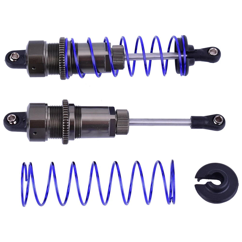 2 pezzi ZD Racing 105mm anteriore Raer ammortizzatore ammortizzatore sospensione per 1/10 RC HSP Redcat HPI Hobao Buggy RC auto camion parti