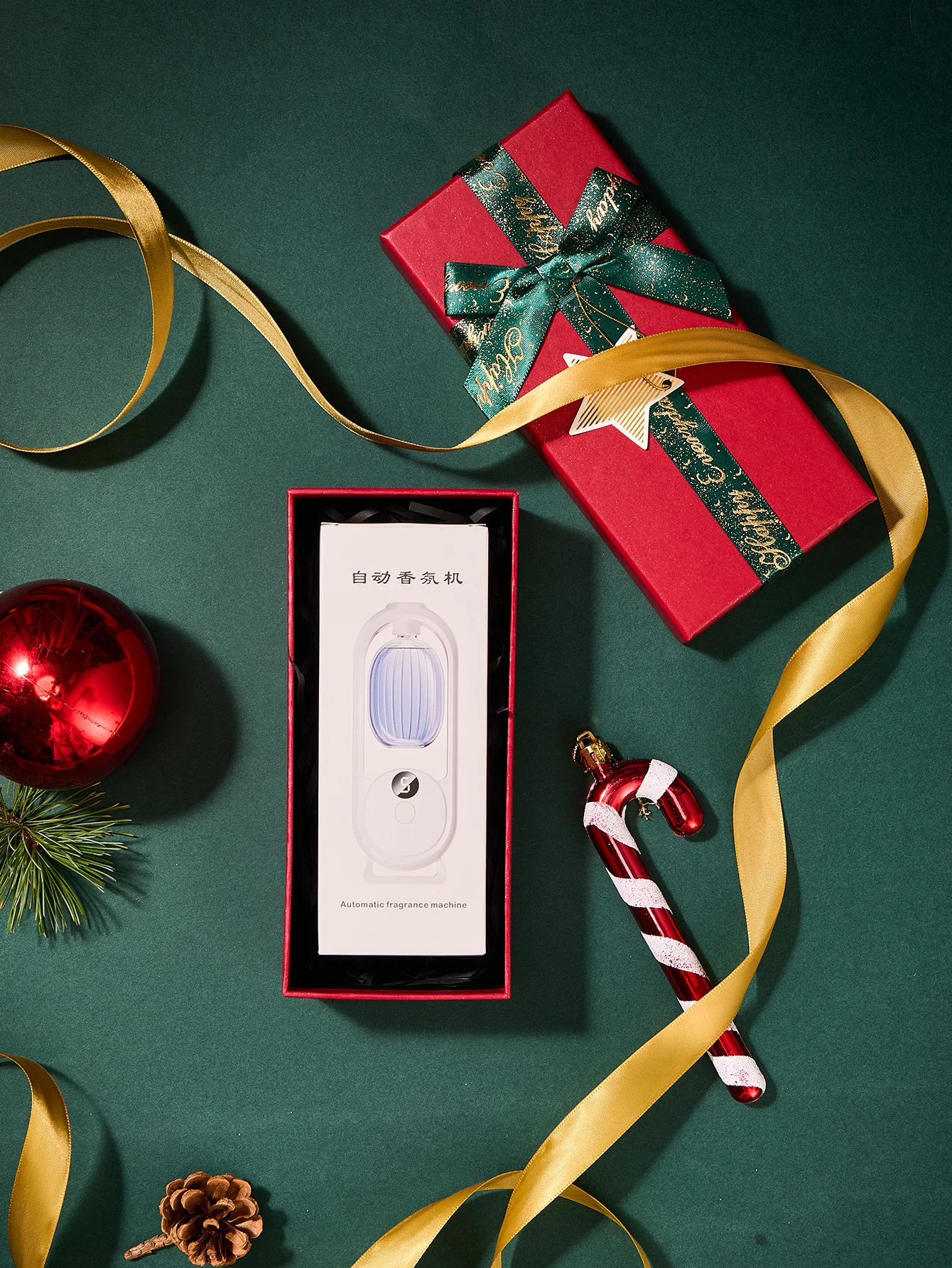 موزع روائح عطرية محمول قابل لإعادة الشحن هدية عيد الميلاد - عطر الزيوت العطرية - معطر الهواء - رذاذ إزالة الروائح الكريهة